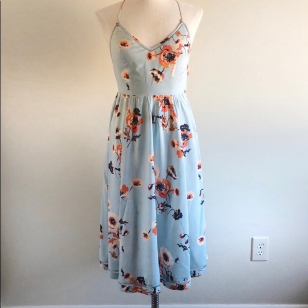 Cooperative urban outfitter blue dress